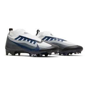 Nike Vapor Edge Pro 360 Football Cleats Blue White Grey DV0778-001 Mens Size 12